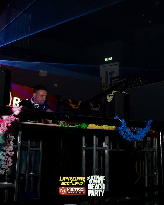 Uproar Scotland Ultimate Beach Party memory photo