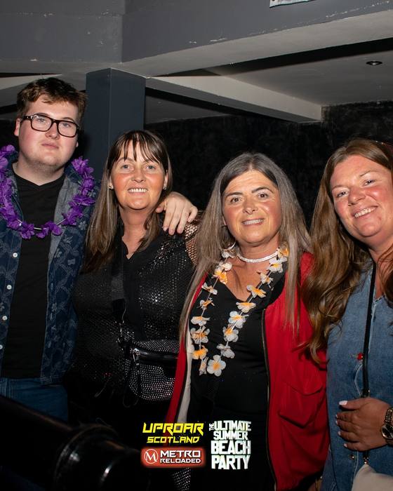 Uproar Scotland Ultimate Beach Party memory photo