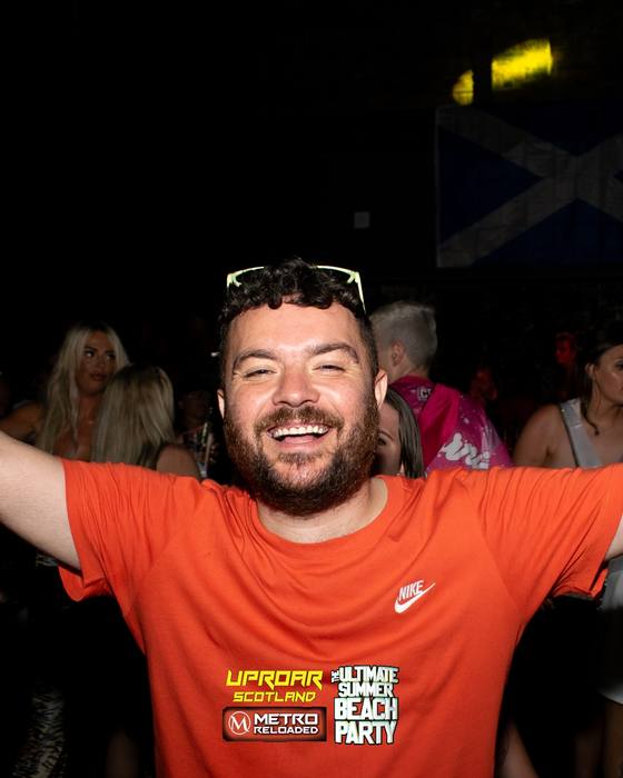 Uproar Scotland Ultimate Beach Party memory photo