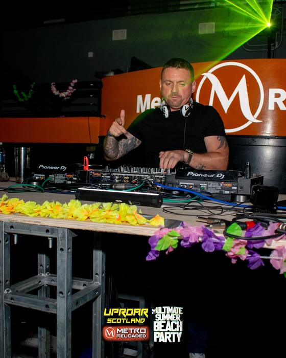Uproar Scotland Ultimate Beach Party memory photo