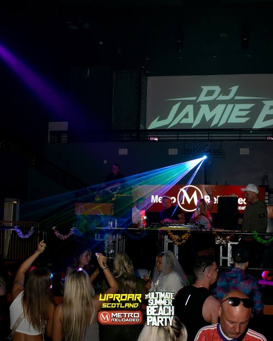 Uproar Scotland Ultimate Beach Party memory photo