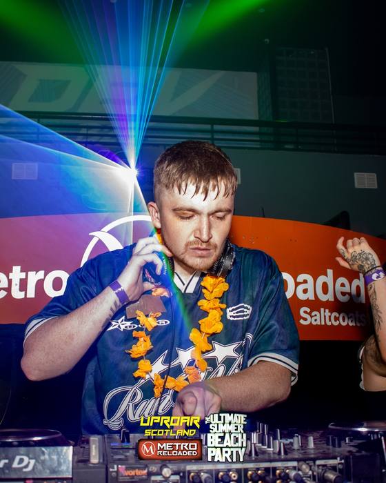 Uproar Scotland Ultimate Beach Party memory photo