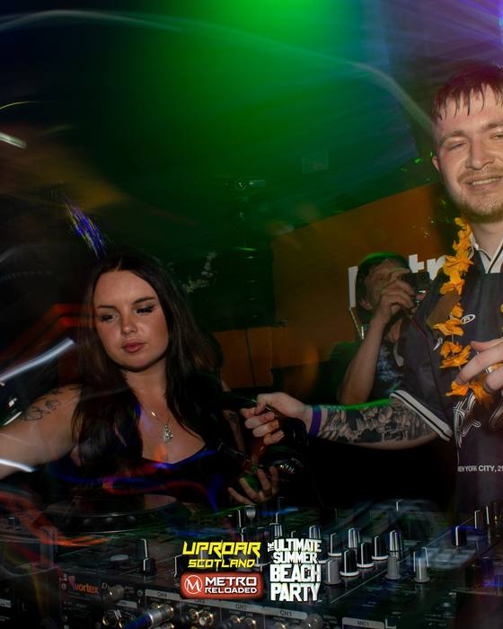 Uproar Scotland Ultimate Beach Party memory photo