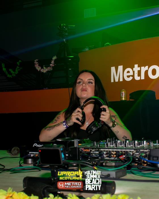 Uproar Scotland Ultimate Beach Party memory photo