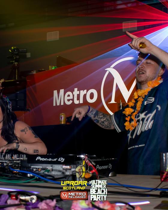 Uproar Scotland Ultimate Beach Party memory photo