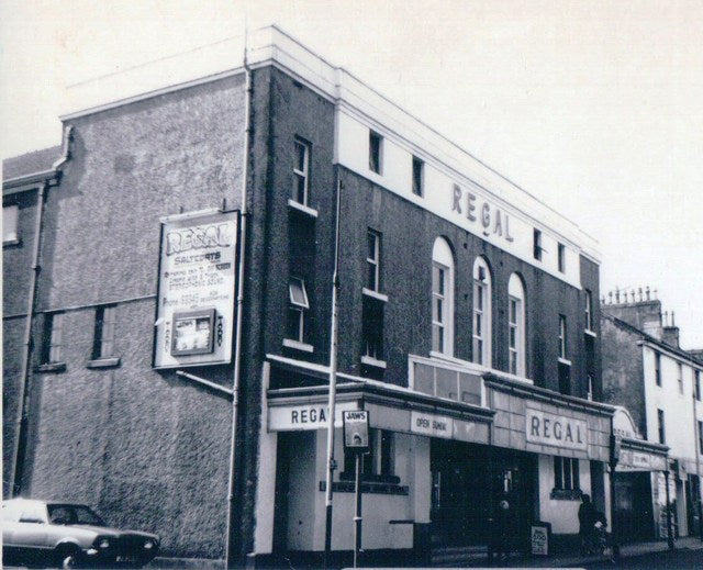 Historic exterior view of the Regal Cinema